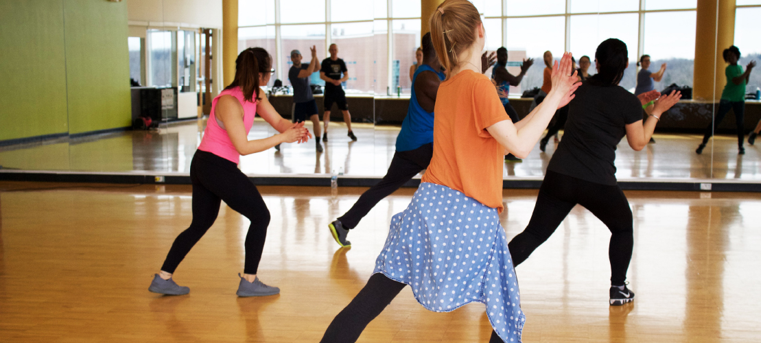 aerobic and zumba classes